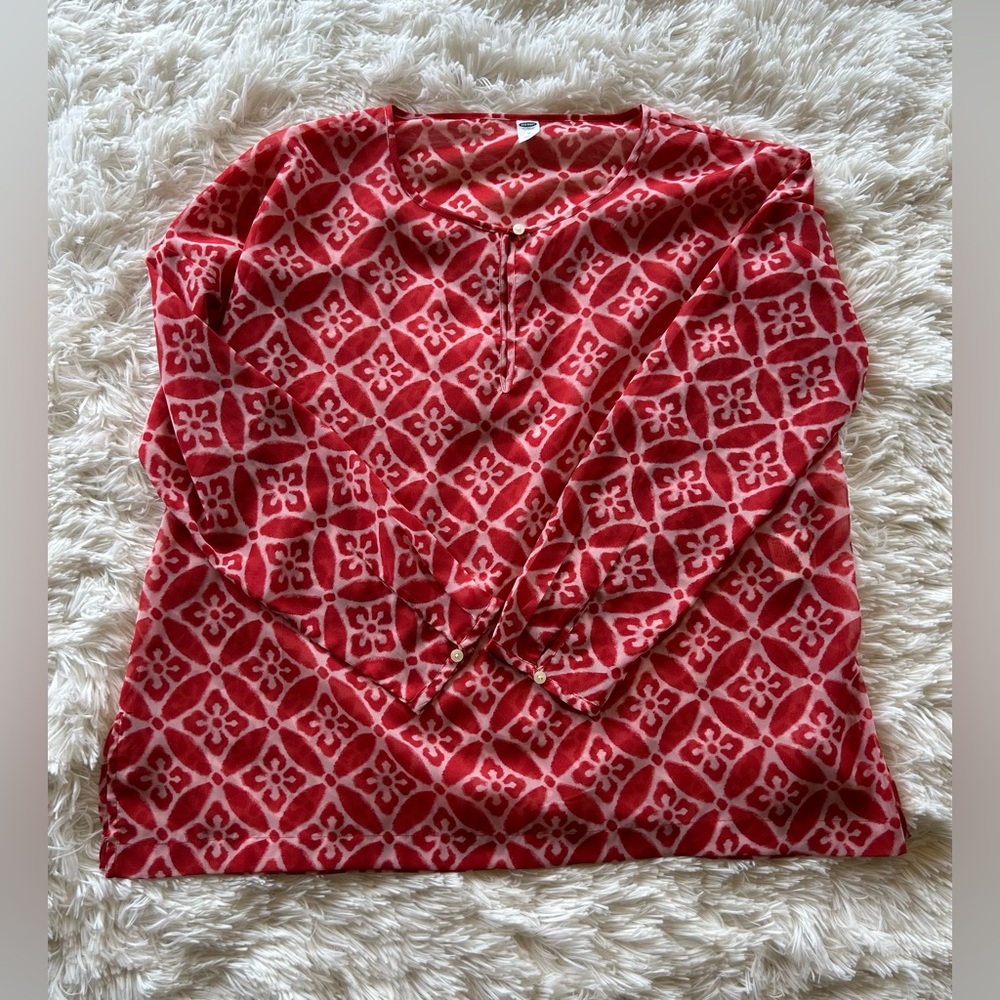 📦LAST CHANCE: DONATING📦 Old Navy | 70s Style Blouse
